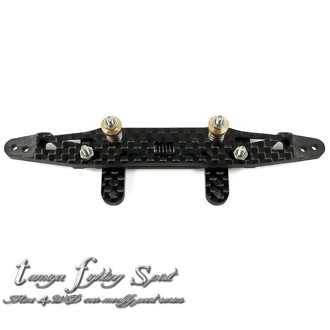 Mumpungready- Rep Bumper Tamiya Sliding Bumper Front Custom Carbon - Frc67