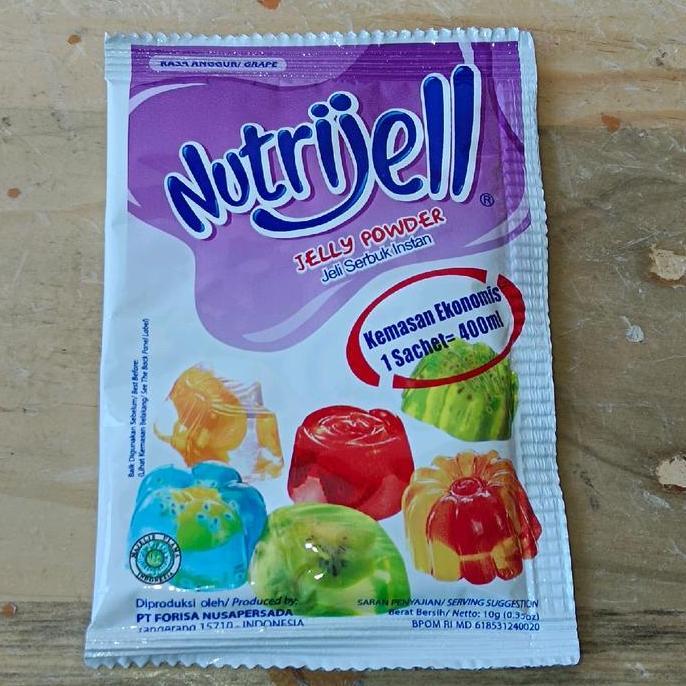Torta- Ekonomis Nutrijel Per12 Pcs Nutrijell Cokelat Nutrijel Leci 10Gr Kecil Nutrijel Cokelat Nutri