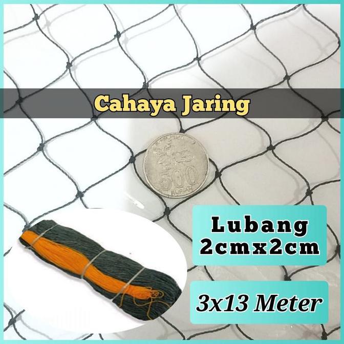 Jaring Ayam Pagar Ayam 3x13 Meter Lubang 2cmX2cm Jaring Pagar Ayam