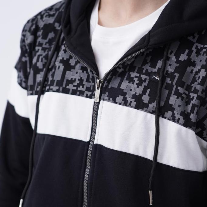 Uomo- Ryusei Jaket Katsurama Combo Black