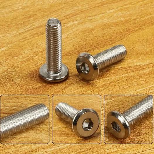 Bullone- Baut Jcbc / Furniture / Konektor / Jcbc Stainless M8 X 30Mm Pitch 1.25