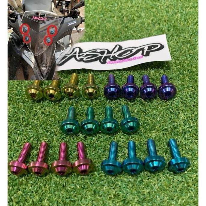 BAUT TITANIUM VISOR AEROX 4 BAUT RESTOCK