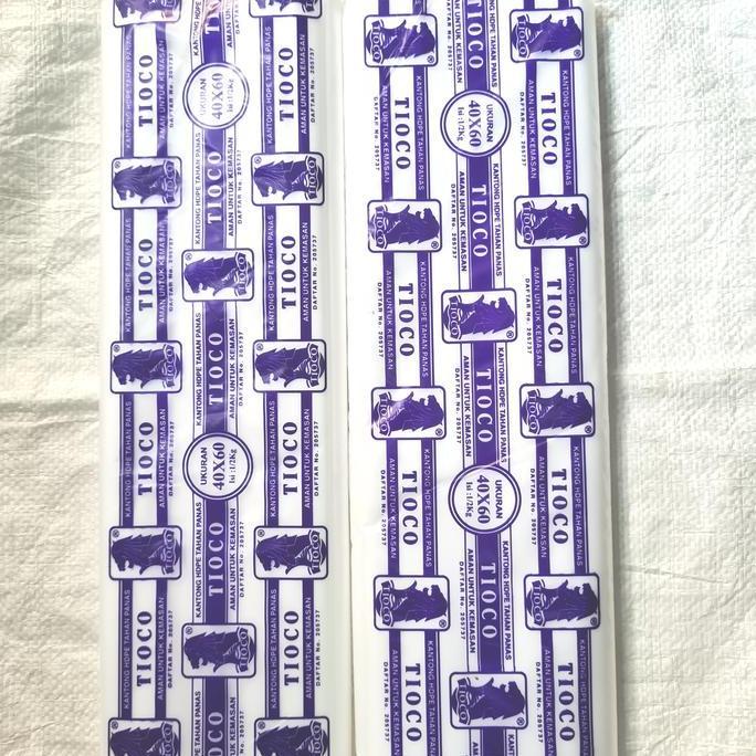 Langsungpas- Plastik Hd Antipanas Ukuran 40X60 Cm - Hd Tioco 40X60 Cm