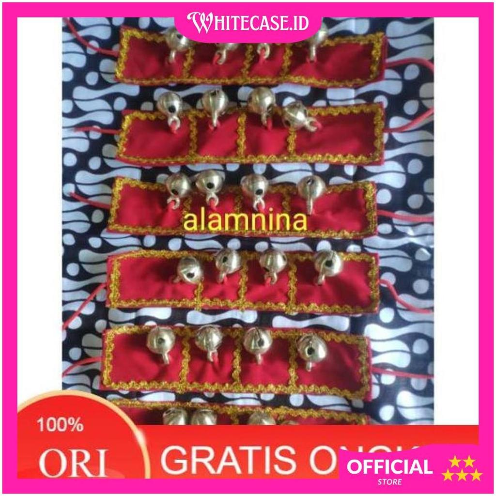 Gelang kaki krincingan binggel aksesoris kelinting kuda lumping barongan kuda lumping mainan anak an