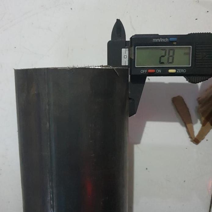 Pipa Besi Hitam 3 Inch 2,8 mm Panjang 120CM