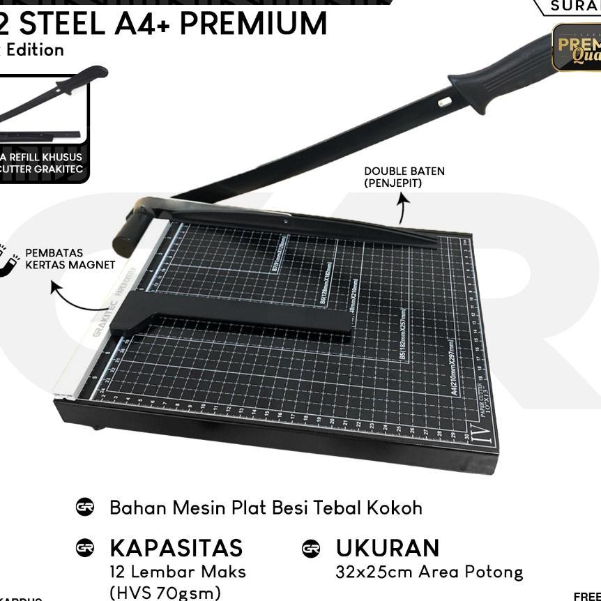 Paper Cutter A4 ( Alat Potong Kertas ) Pemotong Kertas Alat Potong / Mesin Pemotong Kertas