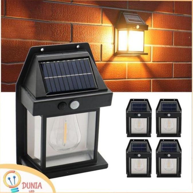 ORIQIR XY-888 Lampu Dinding Solar Sensor Gerak Lampu Taman Solar Lampu Hias/ LAMPU SOLAR 100 LED/ LA