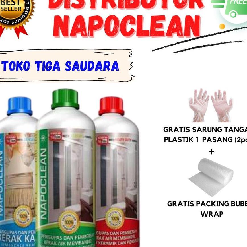 Napoclean 1 Liter Pembersih | Pembersih Keramik Napoclean 1 Liter