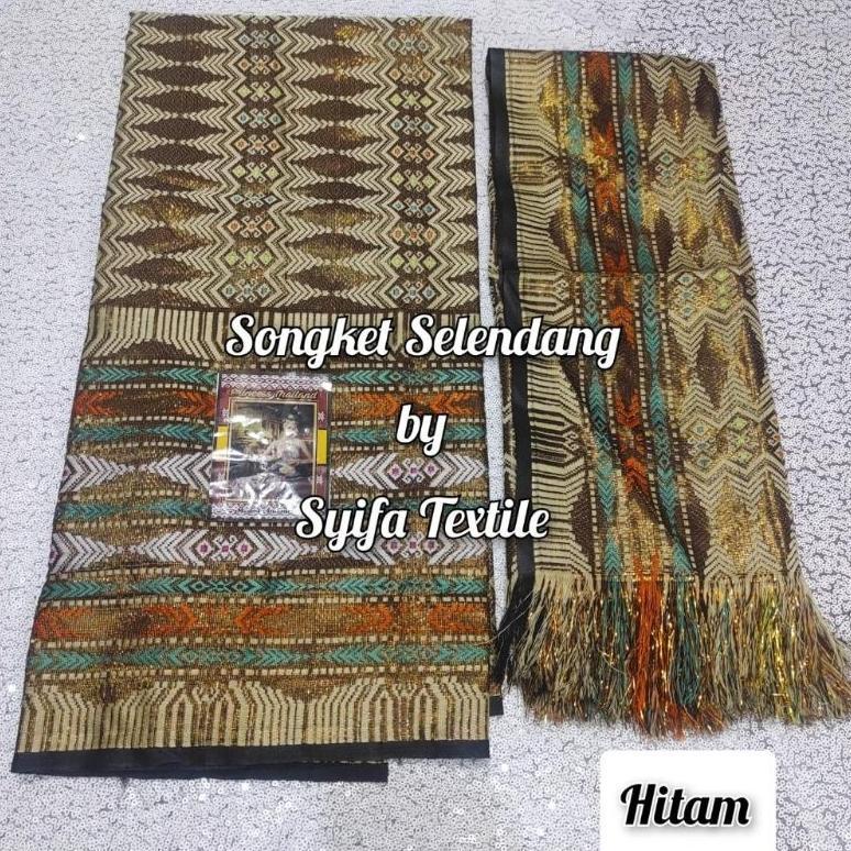 Berkualitas Songket Selendang / Kain Songket Dan Selendang Set / Songket Palembang / Songket / Kain 