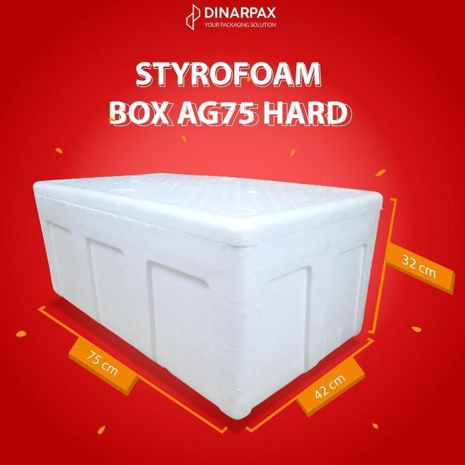 Styrofoam box besar AG 75 AG75 Hard / Styrofoam DinarBox / Cargo Box