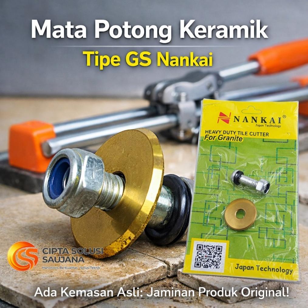 Nankai Mata Pisau Potong Keramik Granit Dorong Sorong Manual Tipe Gs Alat Potong Tekel Tile Cutter