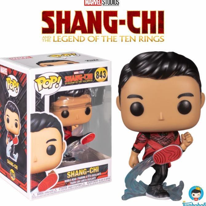 HOT SALE FUNKO POP MARVEL SHANG-CHI - SHANG-CHI KICKING #843 TERMURAH