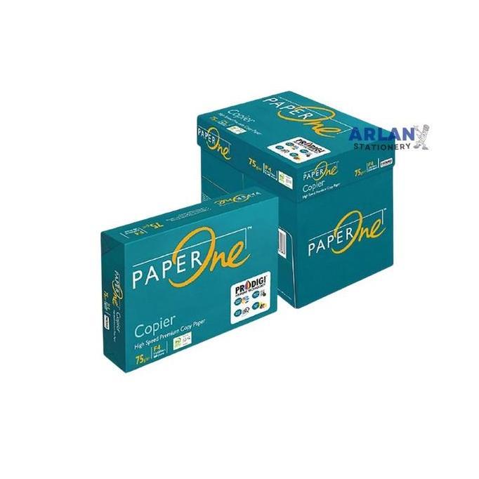 TERBARU - [DUS] Kertas Paper One F4 - 75 Gr