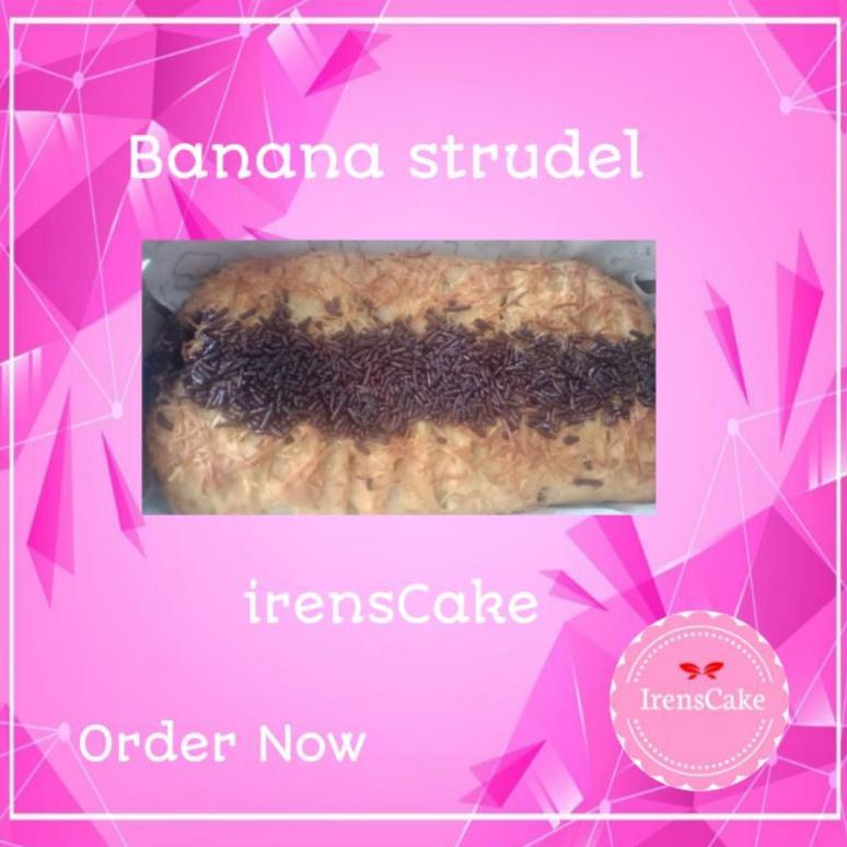Terbaru Banana strudel pisang coklat keju 1 box