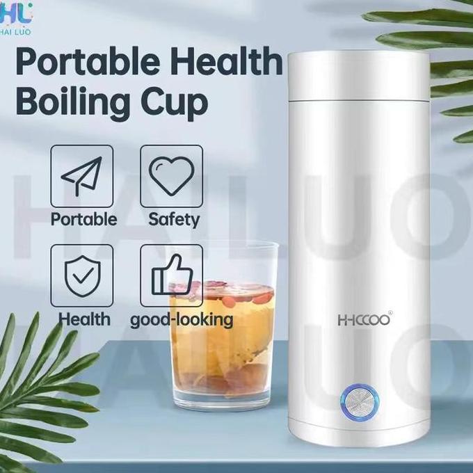 TERMURAH - Air Panas LIstrik Portable 400 MlTermos Air Panas Listrik/Pemanas Electric Thermos Kettle