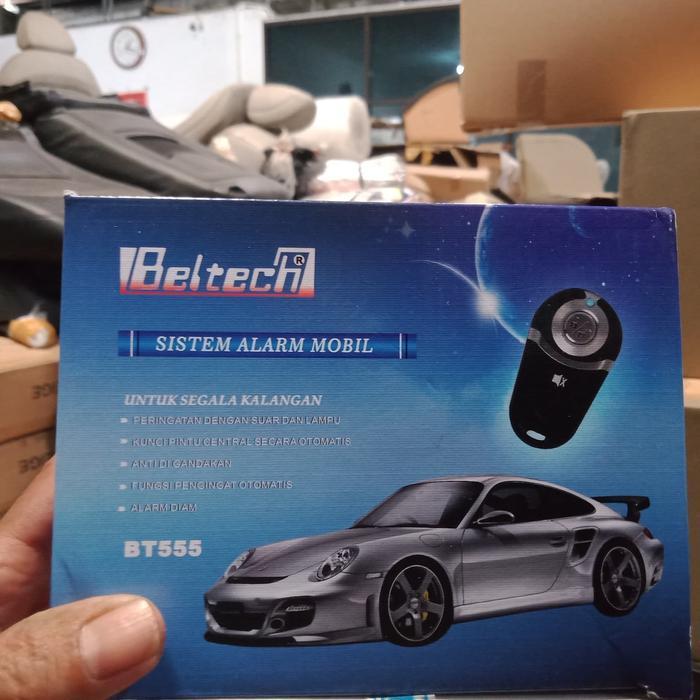 Alarm Remot Mobil Anti Maling Central Lock Universal Beltech Bt555 Original Dan Terpercaya