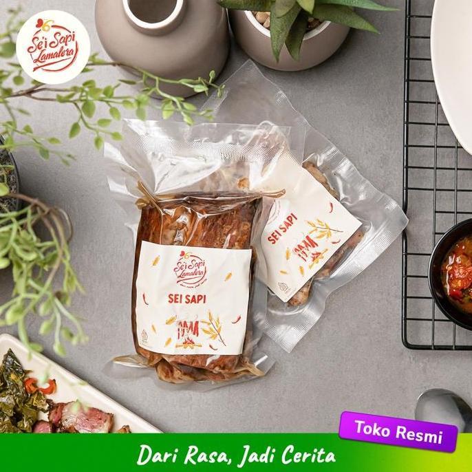 Carne- Sei Sapi 500Gr | Daging Sapi Asap | Sei Sapi Lamalera | Halal