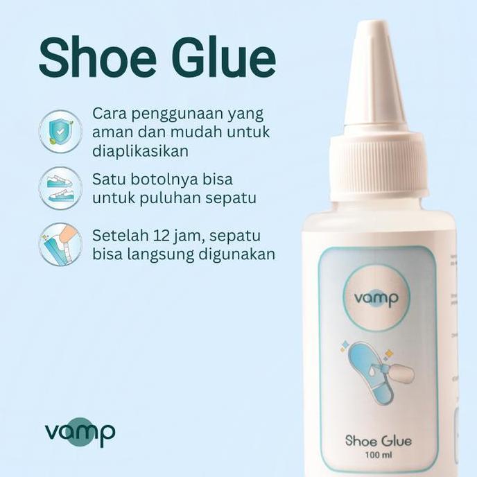 Super- Vamp Shoe Glue | Lem Sepatu Kuat Dan Tahan Lama