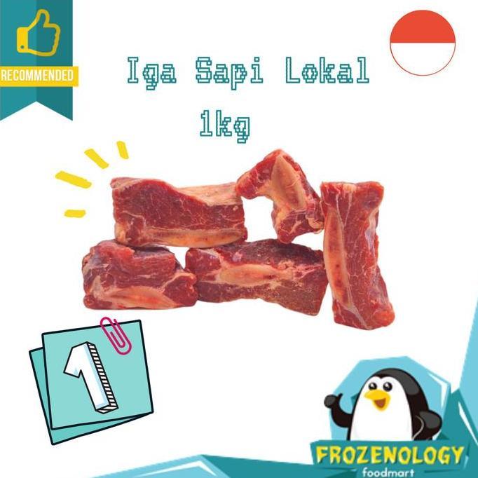 Carne- Iga Sapi Lokal Tulang Iga Sapi Go Sapi Lokal