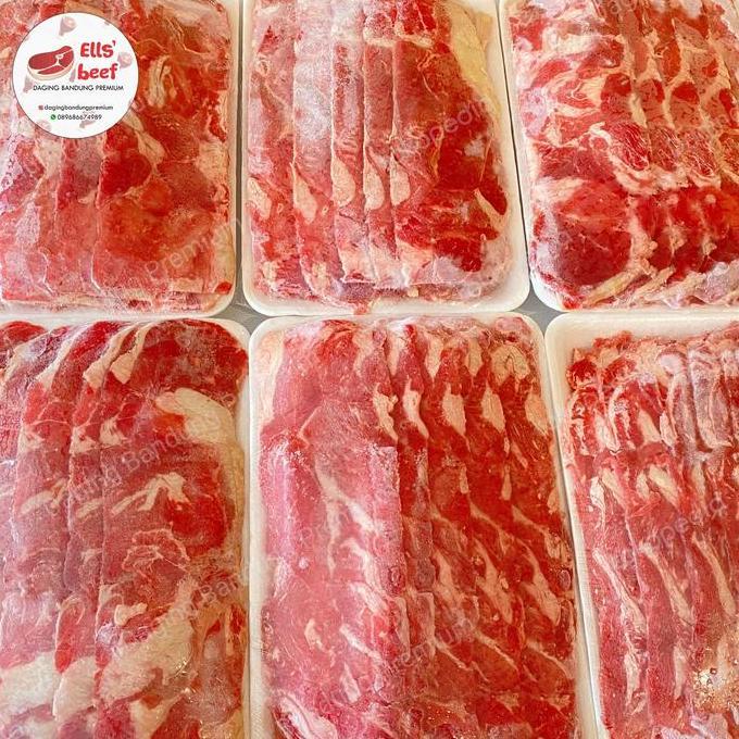 Carne- Us Beef Slice No Trim / Daging Yoshi Kemasan 500Gr