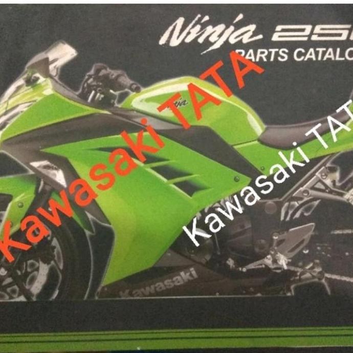 Cover body belakang, ninja 250 fi old. Orinal Kawasaki