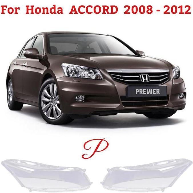 Promo Mika Head Lamp Lens Cover Honda Accord Gen 8 2008 - 2012 Diskon
