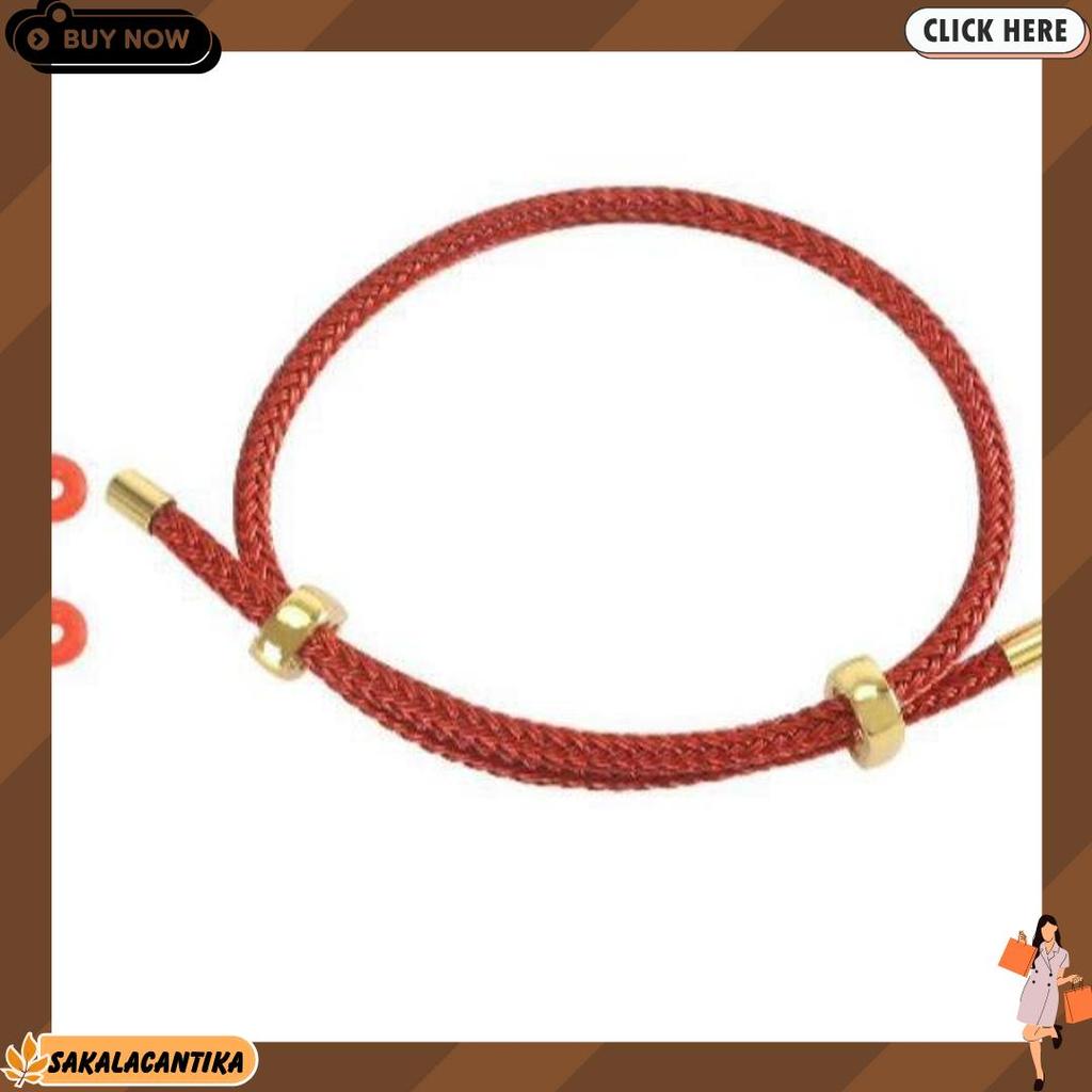 Gelang Tali Kawat Anti Air Waterproof Untuk Charm Liontin Wire Rope Emas Harga Kaki Lima