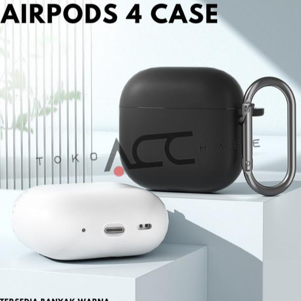 TERMURAH (TIDAK TERMASUK HEADSET) SILICONE CASE COVER SILIKON POLOS ORIGINAL AIRPODS GEN 4 TERMURAH