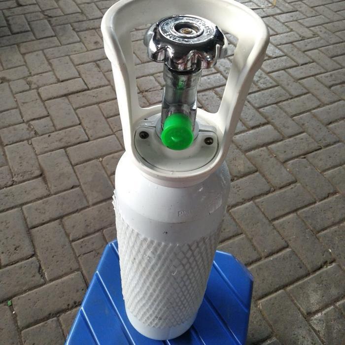 Tabung Baru CO2 Karbondioksida + Isi CO2 2Kg Aquascape