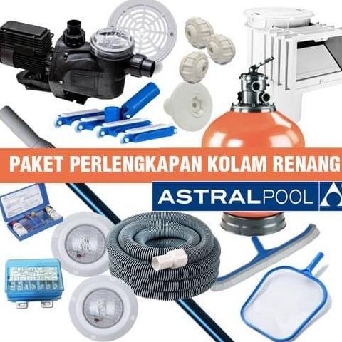 Paket Perlengkapan Kolam Renang Super Pump 2 Hp Hayward