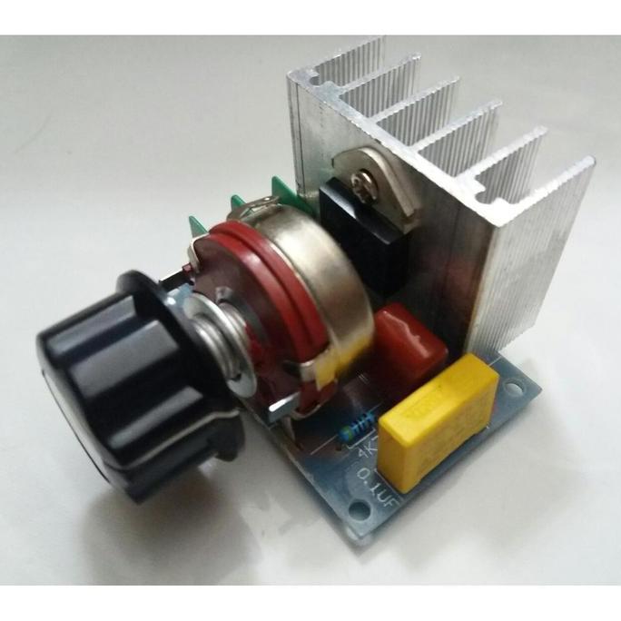 Dimmer AC 220V 4000W - 220 Volt 4000 Watt SCR Voltage Regulator