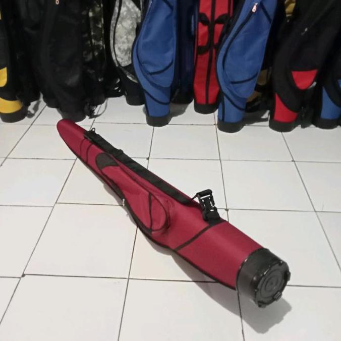 tas joran pancing hard case 110 cm fiber + mangkuk