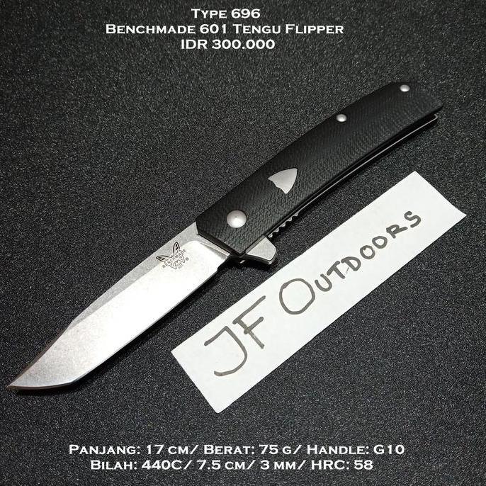 Pisau EDC Outdoor Benchmade Tengu Flipper