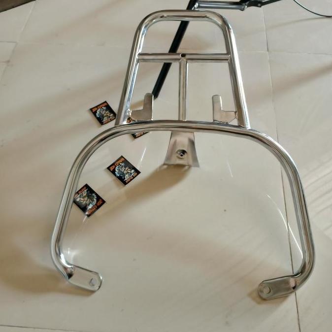 bracket box vespa / dudukan box vespa primavera & sprint / buat box ori