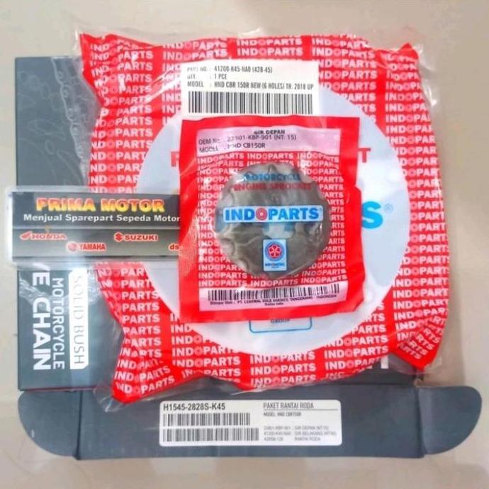 TERBARU - GEAR SET CBR 150 R LED INDOPART GIR SET CB150R 2021 LUBANG 6 INDOPARTS