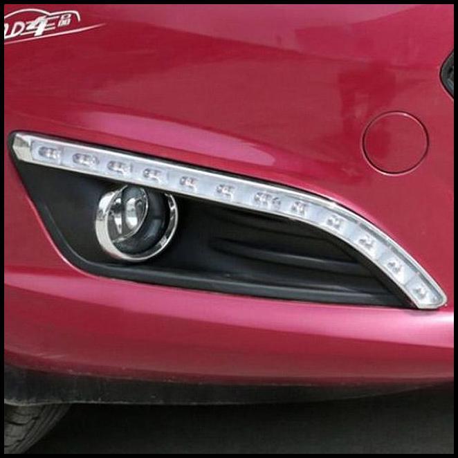 BEST DEAL FORD FIESTA 2013 DRL WHITE LED 