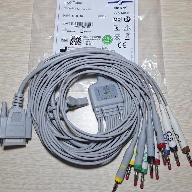 Kabel EKG Zoncare 26pin 10 lead Banana