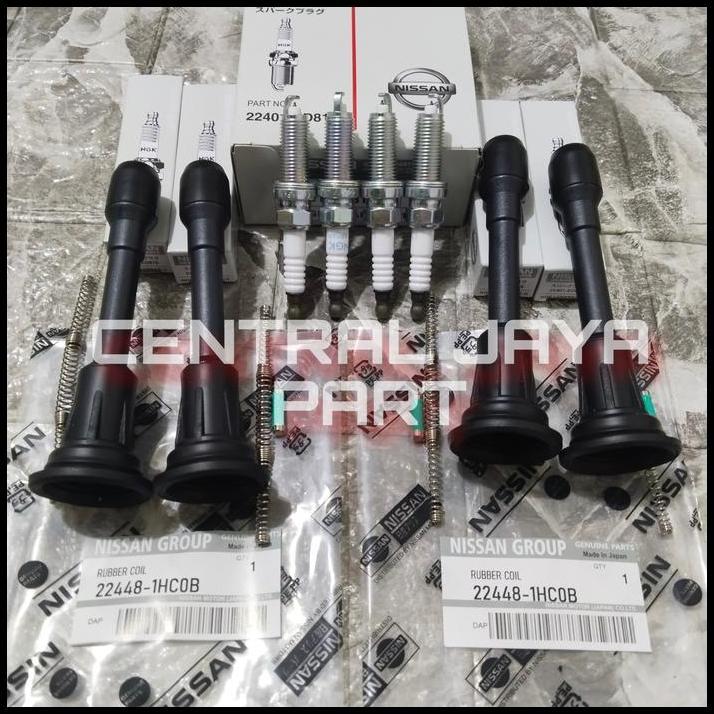 DISKON SELONGSONG COIL+BUSI IRIDIUM GRAND LIVINA 1.8 CC SET 8PC ORIGINAL 