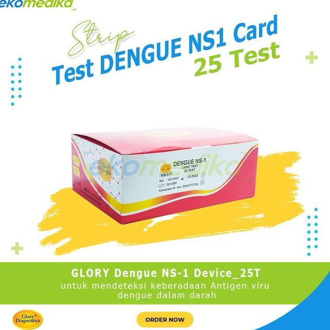 Tes Demam Berdarah | Dengue NS-1 Glory Diagnostics Dengue NS1 DBD Glory