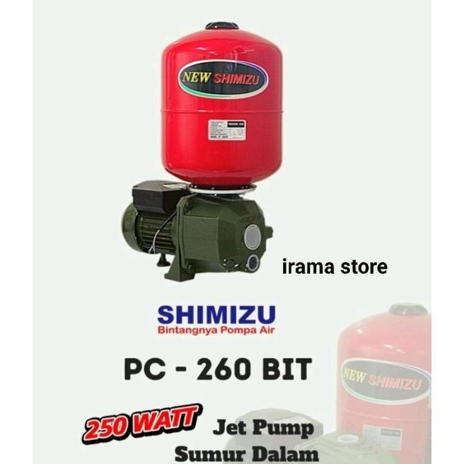 Pompa air shimizu JET PUMP PC 260 BIT Pompa Shimizu PC 260 bit CVCU22