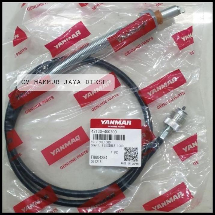 DISKON CABLE TACHOMETER/FLEXIBLE SHAFT 42130-400200 (1000) YANMAR GENUINE 
