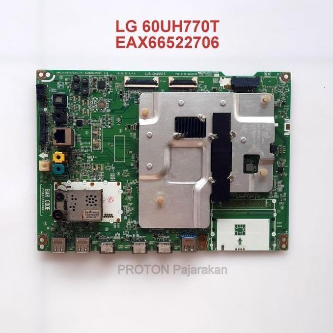 Mainboard LED Smart TV LG 60UH770T 60UH770T-TA 60UH770T-TA.BTIWLPD Mesin Matherboard LCD EAX66522706