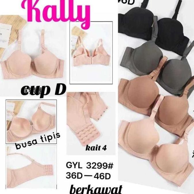 BRA KALLY SIZE 36-46 - CUP D 3299 - JUMBO BRA Collection br a wanita