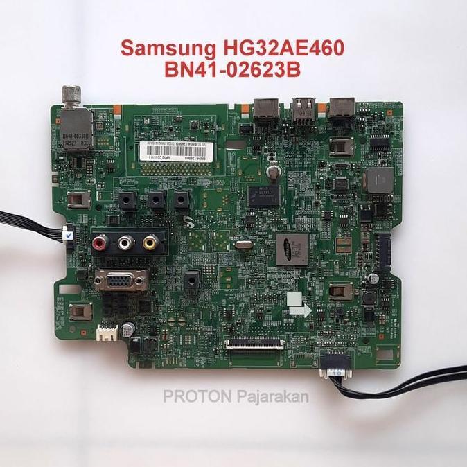 Mainboard LED TV Samsung HG32AE460 HG32AE460FK HG32AE460FKXXD Mesin Matherboard LCD HOTEL NT17L EU B