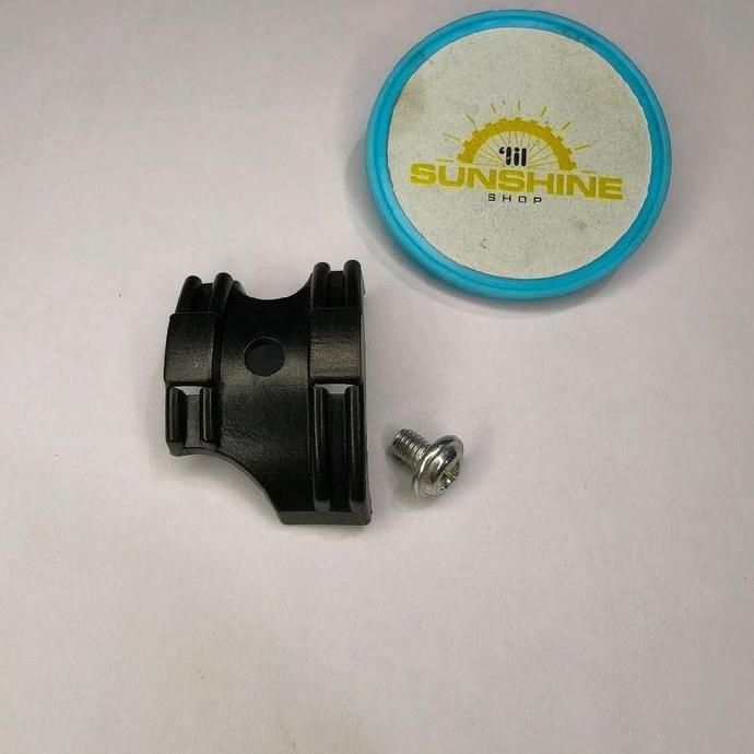 Klem Cable Guide Bawah Frame BB Bottom Bracket Jalur Kawat Inner Shifter PVC Plus Baut Sepeda MTB Fe
