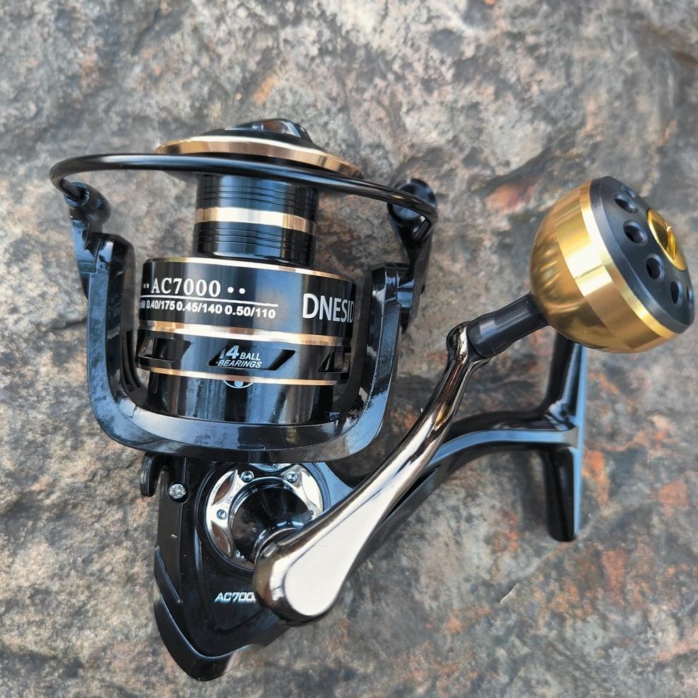 NEW Reel Pancing AC2000 - 7000/ Reel Pancing Besi/ Ril Pancing Murah Kuat Besi/ Reel Pancing Laut Ta