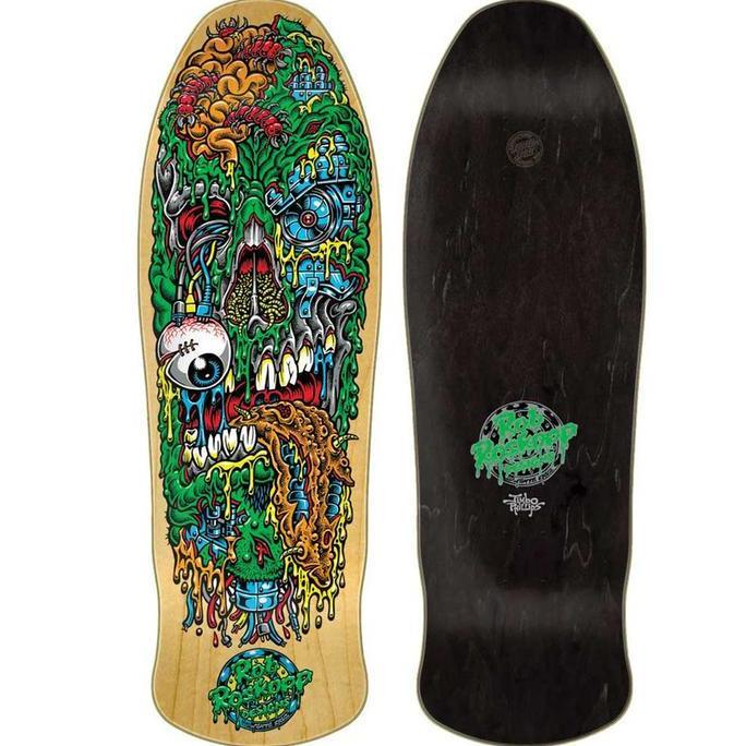 Santa Cruz Roskopp Face Three Reissue Skateboard Deck - 9.933"
