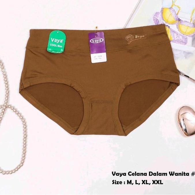 3, 6 Pcs (Random) Celana Dalam Wanita Vaya Art 2328 Soft