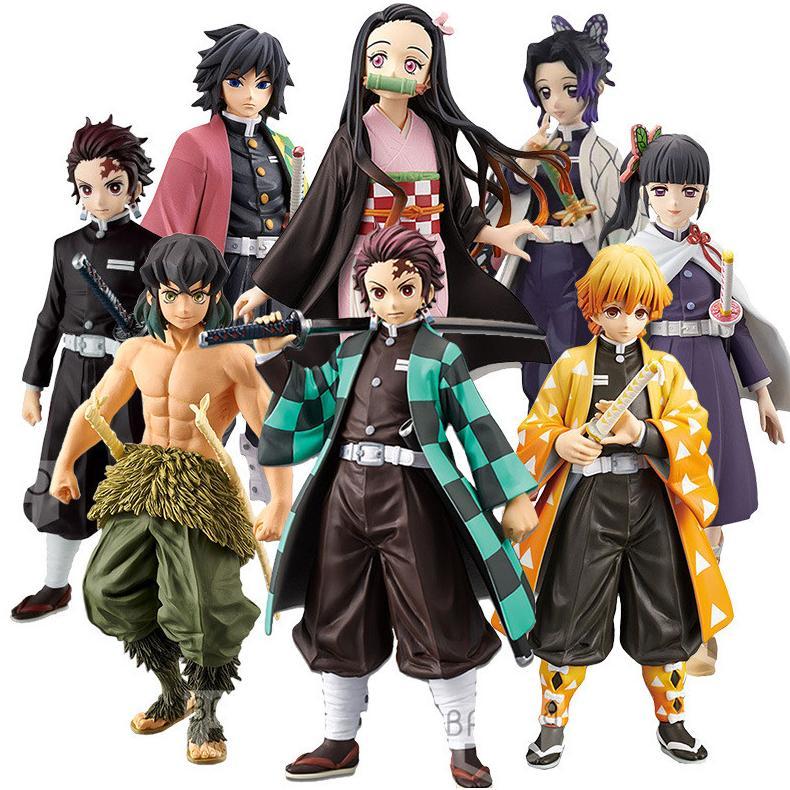 FIGURE KOLEKSI PAJANGAN / DEMON SLAYER ANIME ACTION FIGURE  / MINIATUR DEMON SLAYER / DEMON SLAYER M