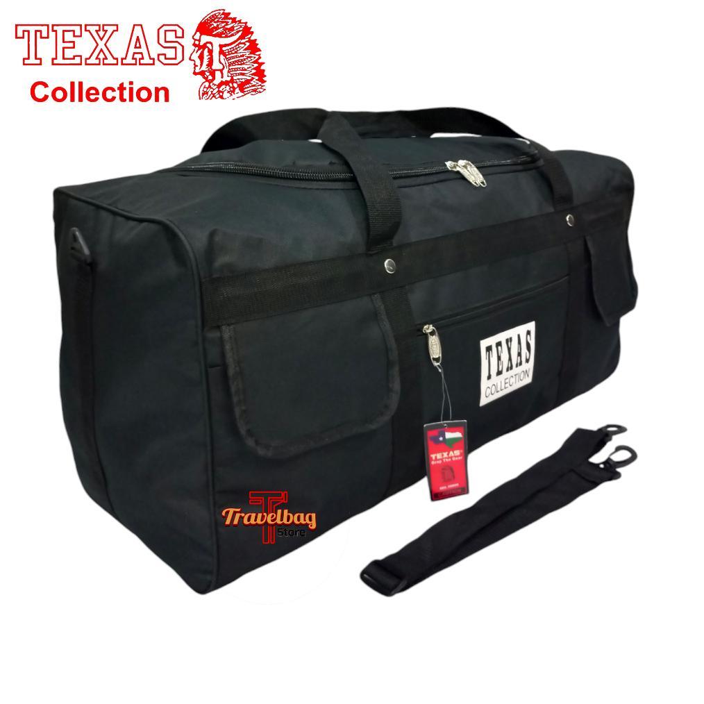 Tas Travelbag Texas 1167 jumbo - Tas Pakaian Untuk Keluar Kota, Tebal & Kuat Mudik Kanvas Trevel bag